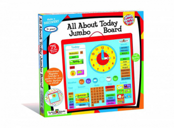 All About Today Jumbo Board (Small World Toys)