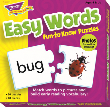 Easy Words Fun-to-Know Puzzles