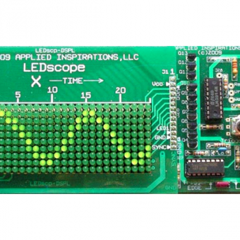 Basic Electronics Part 2: LED Array Oscilloscope