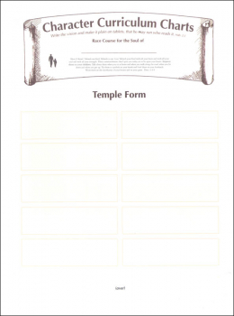 Building Christian Character Set of Annual Charts & Forms