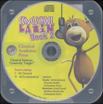 Song School Latin CD Only - Book 2