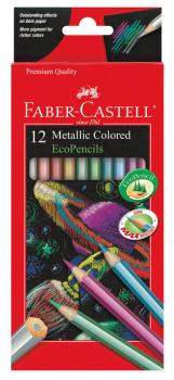 Metallic Colored EcoPencils - 12 count