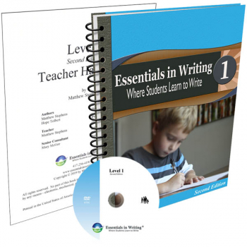 Essentials in Writing Level 1 Combo (DVD, Textbook/Workbook and Teacher Handbook) 2nd Edition