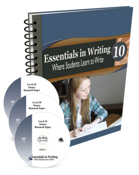 Essentials in Writing Level 10 Combo (DVD and Textbook/Workbook)