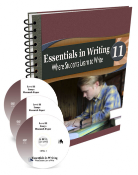 Essentials in Writing Level 11 Combo (DVD and Textbook/Workbook)