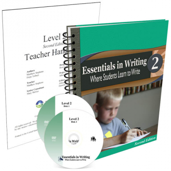 Essentials in Writing Level 2 Combo (DVD, Textbook/Worktext and Teacher Handbook) 2nd Edition
