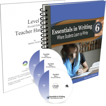 Essentials in Writing Level 6 Combo (DVD, Textbook/Workbook and Teacher Handbook) 2nd Edition