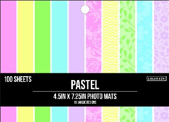 Photo Mats 4.5" x 7.25" - Pastel