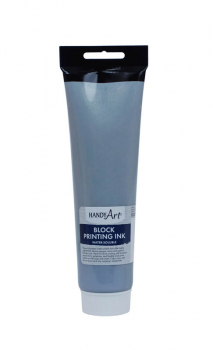 Block Ink Water Soluble - Silver (5oz Tube)