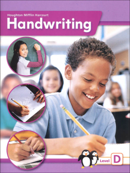 Houghton Mifflin Harcourt International Handwriting Continuous Stroke ...