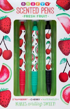 Snifty Fresh Fruit Scented Pens Set(3 scents)