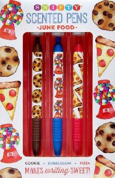 Snifty Junk Food Scented Pens Set (3 scents)