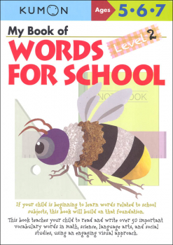 My Book of Words for School Level 2 Workbook