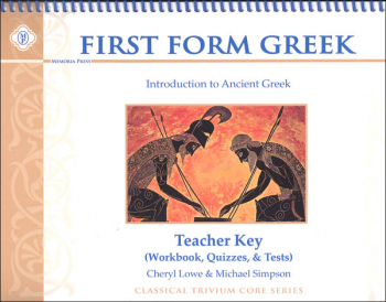 First Form Greek Teacher Key for Workbook and Tests
