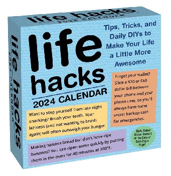 Life Hacks Day-to-Day 2023 Calendar