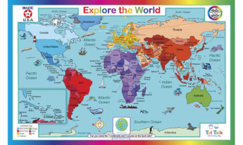 Explore the World Placemat