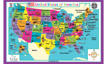 United States of America Placemat