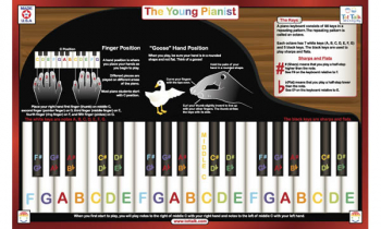 Young Pianist Placemat