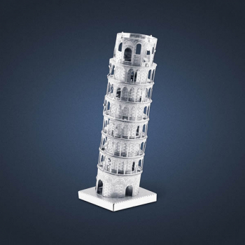 Fascinations Metal Earth 3D Laser Cut Steel Model Kit Leaning Tower of Pisa 