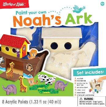Paint Your Own Noah's Ark