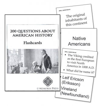 200 Questions About American History Flashcards
