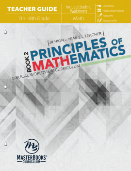 Principles of Mathematics Book 2 Teacher Guide