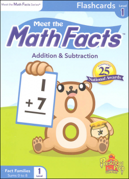 Meet the Math Facts +/- Flashcards Level 1