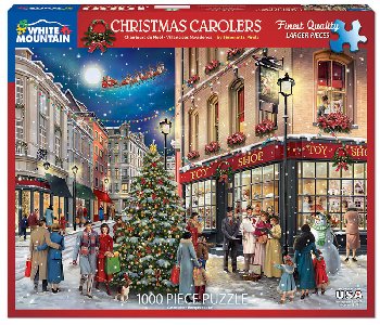 Christmas Carolers Jigsaw Puzzle (1000 piece)