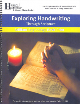 Exploring Handwriting Through Scripture: Print