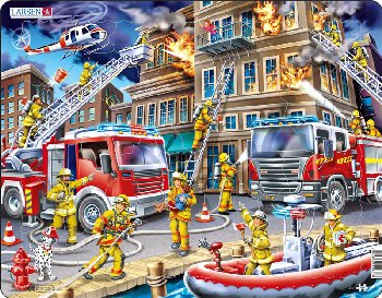 Firefighter Puzzle (45 pieces - Maxi)
