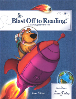 All About Reading Level 1 Blast Off Activity Book Color Edition