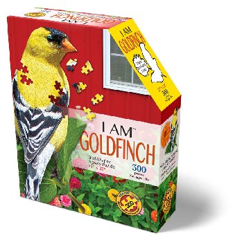I AM Goldfinch Mini Puzzle 300 pieces (Madd Capp Mini Puzzles)
