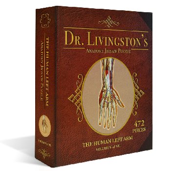 Dr. Livingston's Anatomy Jigsaw Puzzle: Human Left Arm
