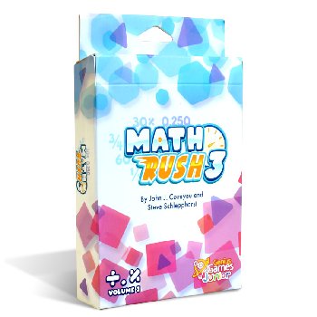 Math Rush 3: Fractions, Decimals & Percentages Game