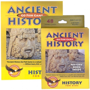 Ancient History Go Fish Game with Teaching Ancient History Booklet