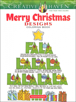 Merry Christmas Designs Coloring Book (Creative Haven)