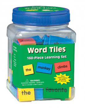 Word Tiles Tub