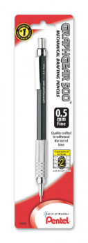 GraphGear 500 Mechanical Pencil - Black Barrel (0.5mm)