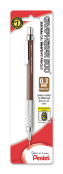 GraphGear 500 Mechanical Pencil - Brown Barrel (0.3mm)