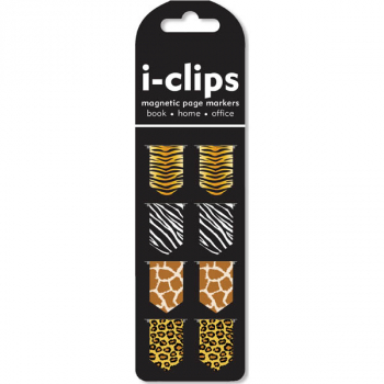 i-Clips Animal Prints Magnetic Page Markers