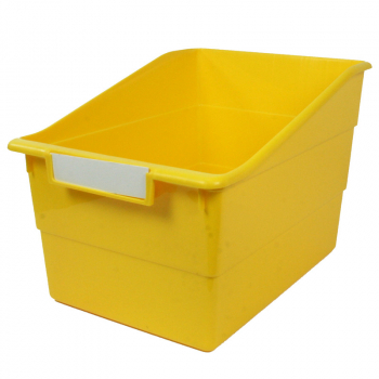 Wide Tattle Shelf File - Yellow