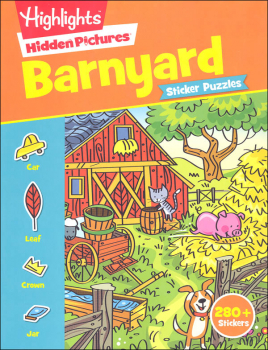 Sticker Hidden Pictures: Barnyard Puzzles