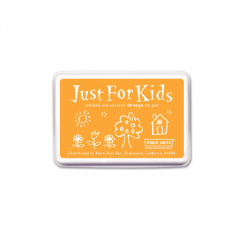 Orange Just for Kids Ink Pad