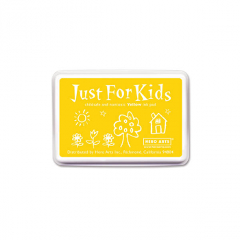 Yellow Just for Kids Ink Pad