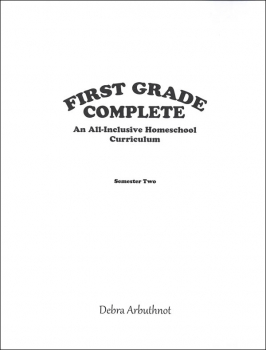 First Grade Complete: Semester 2 Student Refill