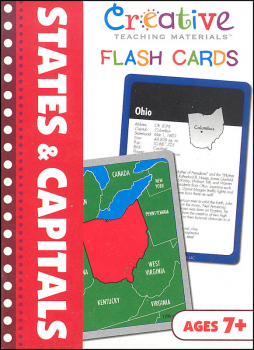 States & Capitals Flash Cards
