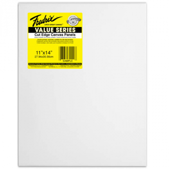 Value Series White Cut Edge Canvas Panel 11" x 14"