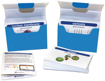 Life Science Vocabulary Builder Flash Card Sets - Middle School