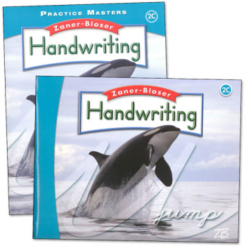 Zaner-Bloser Handwriting Grade 2C Homeschool Bundle-Student Edition/Practice Masters (2016 edition)