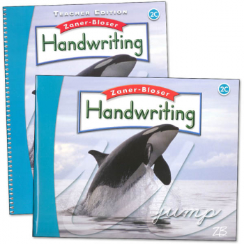 Zaner-Bloser Handwriting Grade 2C Homeschool Bundle-Student Edition/Teacher Edition (2016 edition)